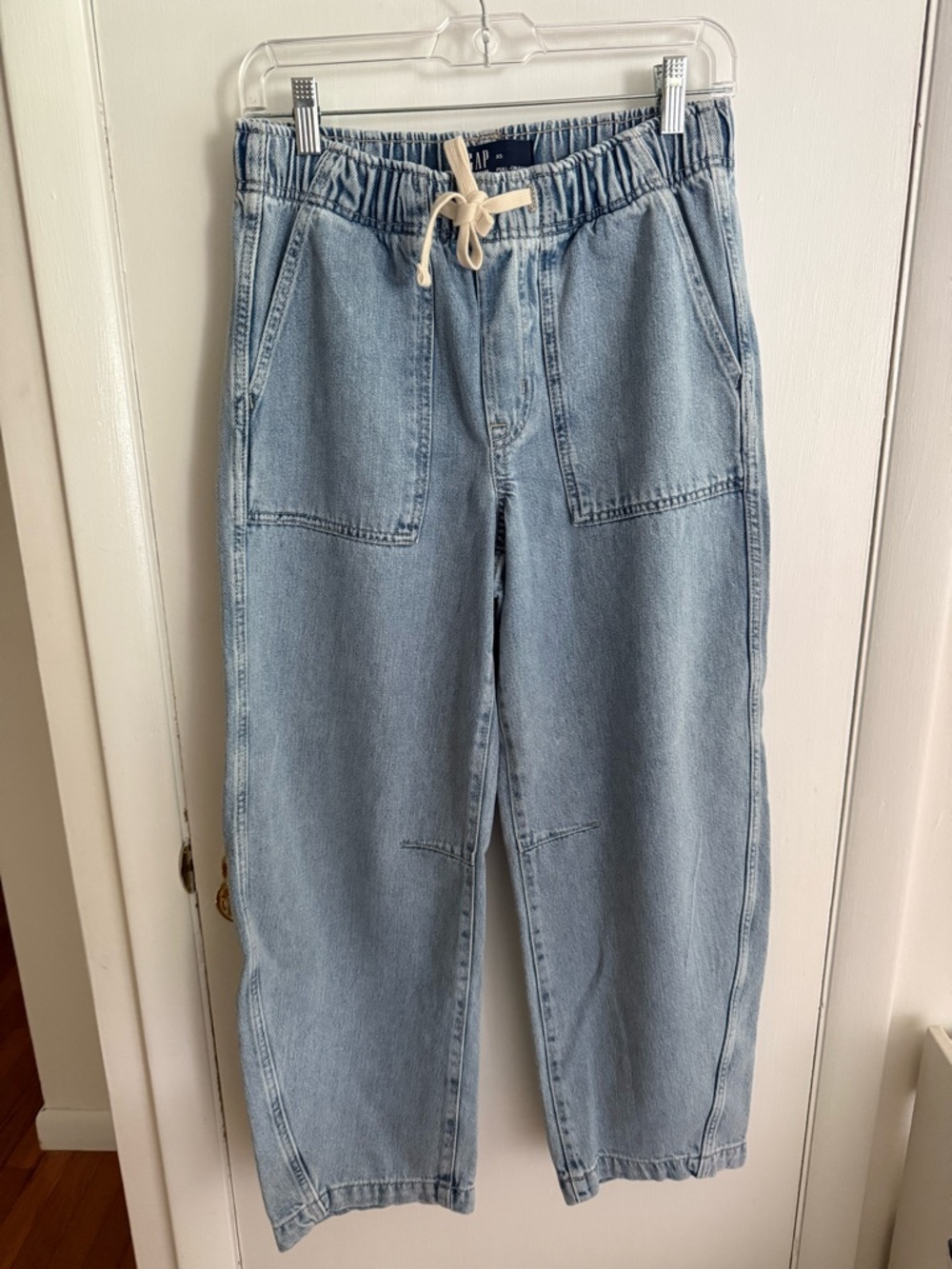 Gap Denim Pull On Barrel Jeans